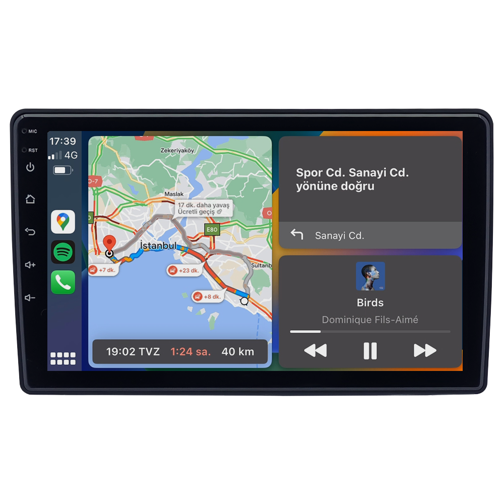 Peugeot Partner Android Multimedya Sistemi (2008-2017) CRV-4935XR