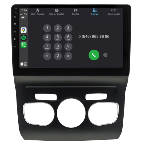 Citroen C4 Android Multimedya Sistemi (2011-2019) CRV-4071XR