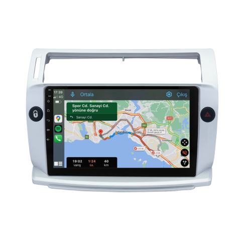 Citroen C4 Android Multimedya Sistemi (2005-2011) CRV-4072XR