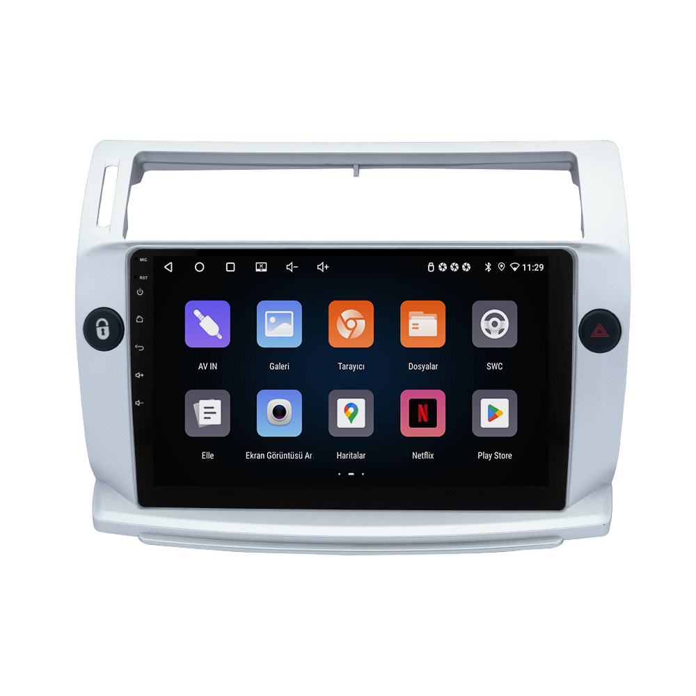 Citroen C4 Android Multimedya Sistemi (2005-2011) CRV-4072XR