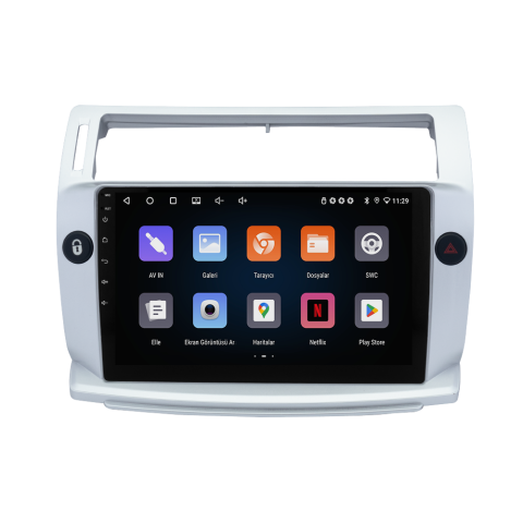 Citroen C4 Android Multimedya Sistemi (2005-2011) CRV-4072XR