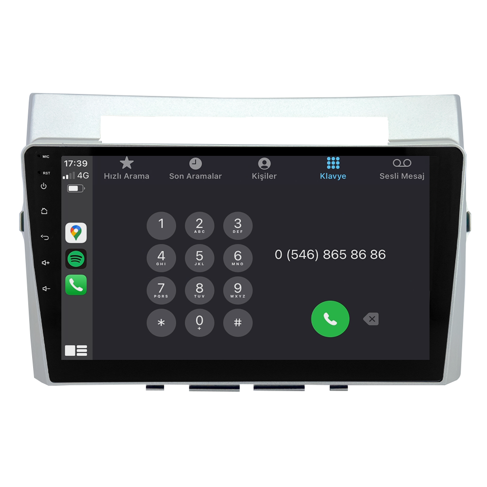 Toyota Verso Android Multimedya Sistemi (2005-2010) CRV-4138XDA