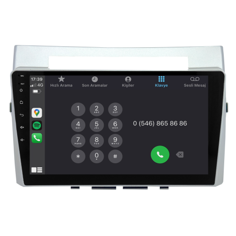 Toyota Verso Android Multimedya Sistemi (2005-2010) CRV-4138XDA