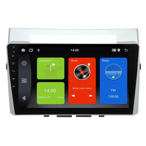 Toyota Verso Android Multimedya Sistemi (2005-2010) CRV-4138XDA