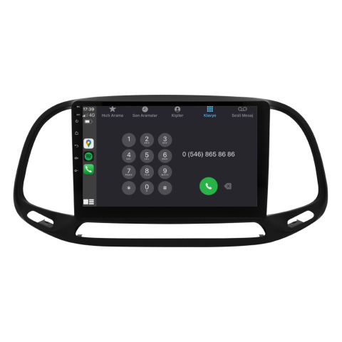 Fiat Doblo Android Multimedya Sistemi (2015-2023) CRV-4100XR