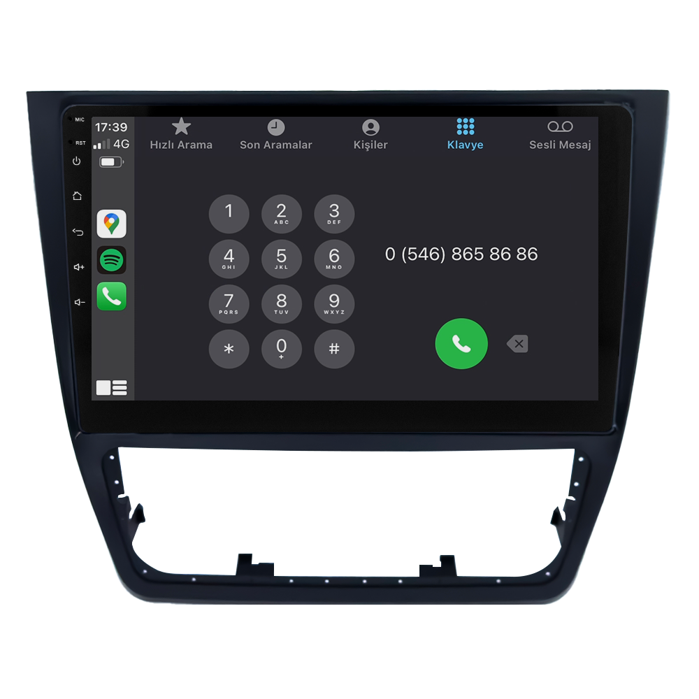 Skoda Yeti Android Multimedya Sistemi (2010-2017) CRV-4486XDA