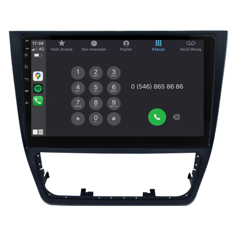 Skoda Yeti Android Multimedya Sistemi (2010-2017) CRV-4486XDA