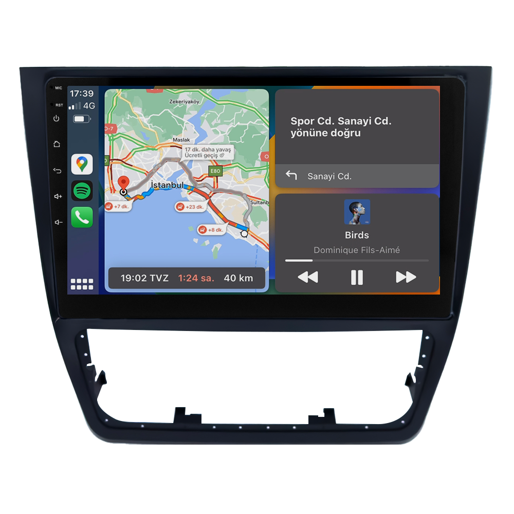 Skoda Yeti Android Multimedya Sistemi (2010-2017) CRV-4486XDA