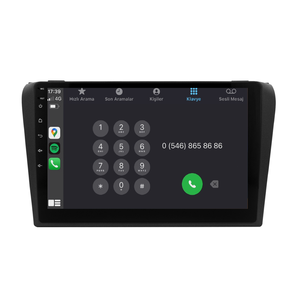 Mazda 3 Android Multimedya Sistemi (2004-2009)