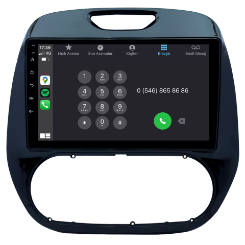 Renault Captur Android Multimedya Sistemi (2013-2019) CRV-4456X