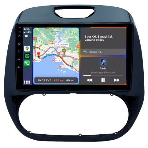 Renault Captur Android Multimedya Sistemi (2013-2019) CRV-4456X