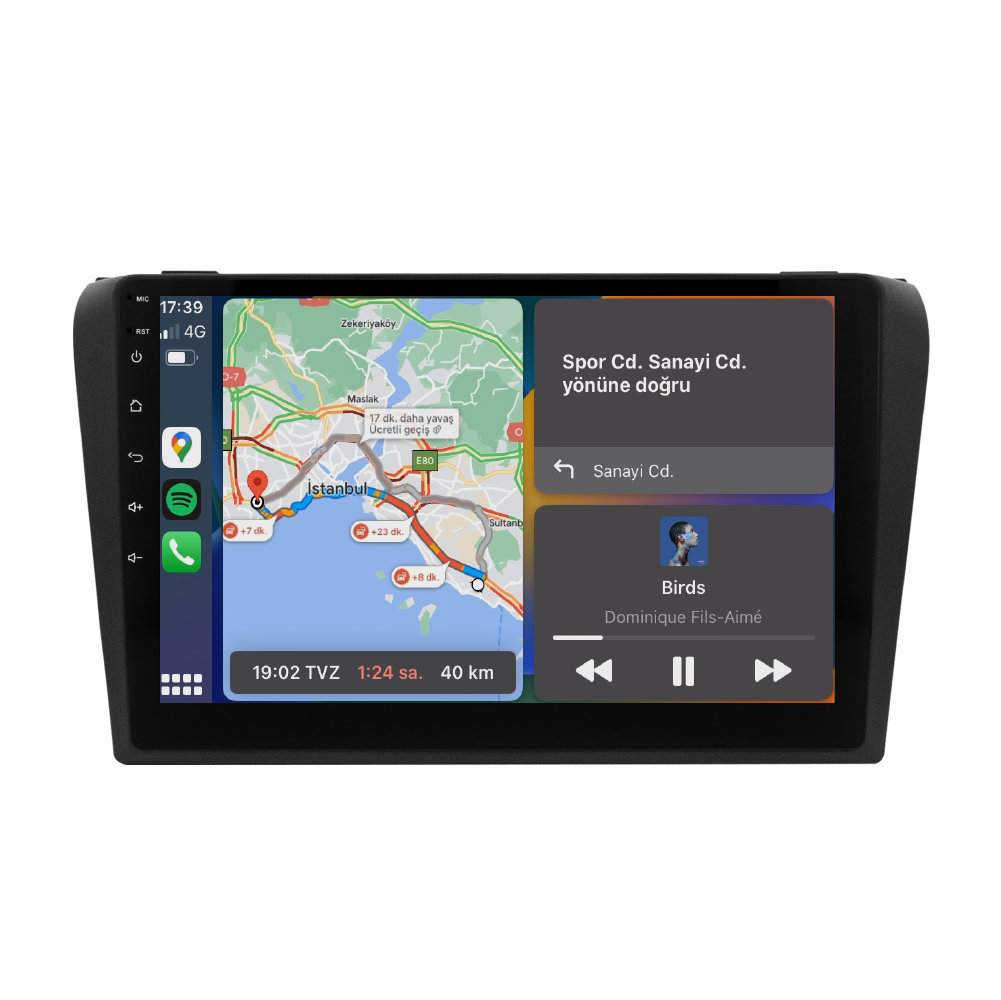 Mazda 3 Android Multimedya Sistemi (2004-2009)