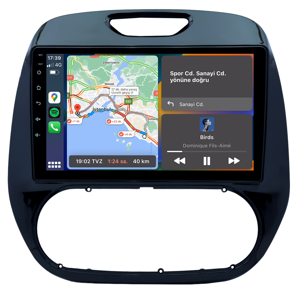 Renault Captur Android Multimedya Sistemi (2013-2019) CRV-4456XD