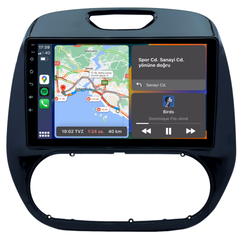 Renault Captur Android Multimedya Sistemi (2013-2019) CRV-4456XD