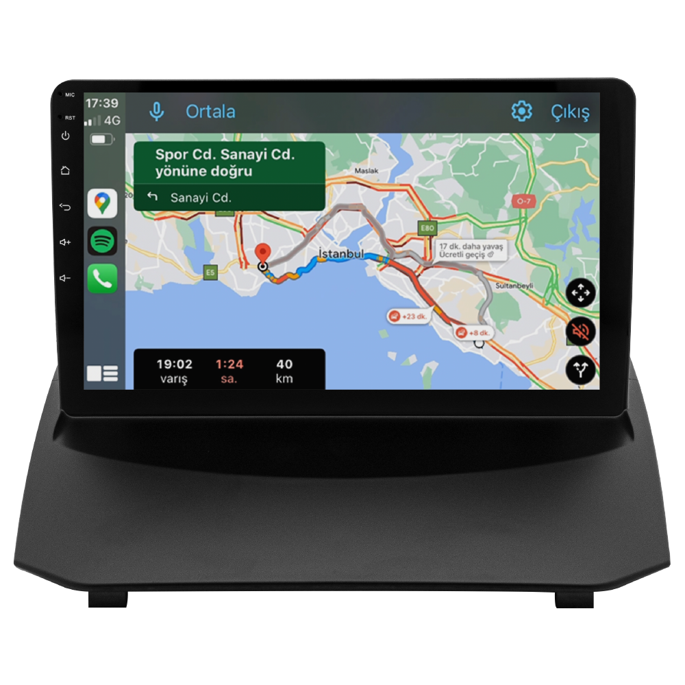 Ford Fiesta Android Multimedya Sistemi (2009-2012) CRV-4109XR