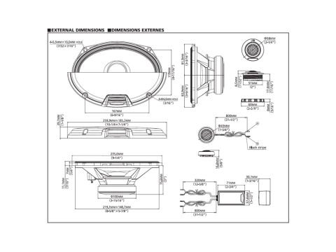Alpine R2-S69C R-Serisi Komponent Hoparlör Takımı