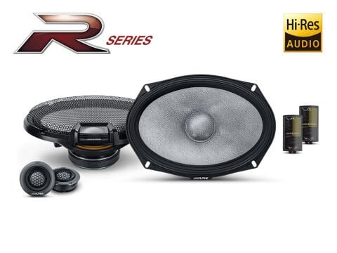 Alpine R2-S69C 2 Yollu Komponent Hoparlör R-Serisi Hoparlörler