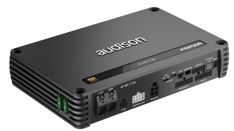 Audison AF-M5.11 BİT 5 Kanal İşlemcili Amfilikatör (1200 Watt)