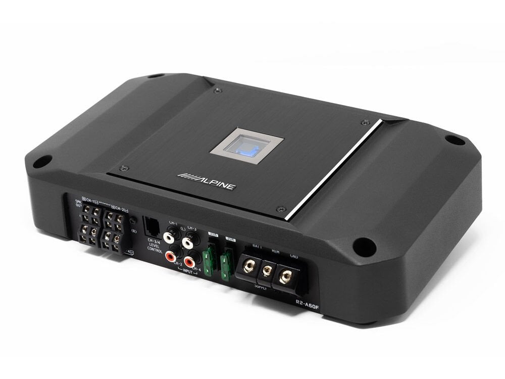Alpine R2-A60F R-Serisi 4 Kanallı Güç Amplifikatörü