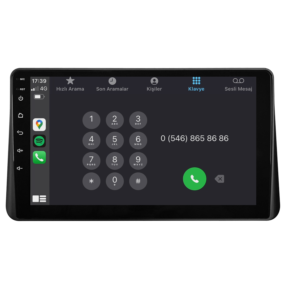 Ford Courier Android Multimedya Sistemi (2013-2024) CRV-4112XR