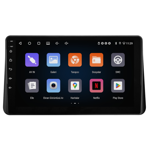 Ford Courier Android Multimedya Sistemi (2013-2024) CRV-4112XR