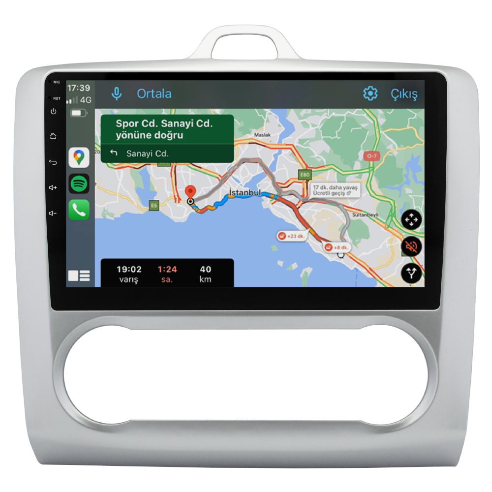 Ford Focus Android Multimedya Sistemi (2006-2011)CRV-4122XR