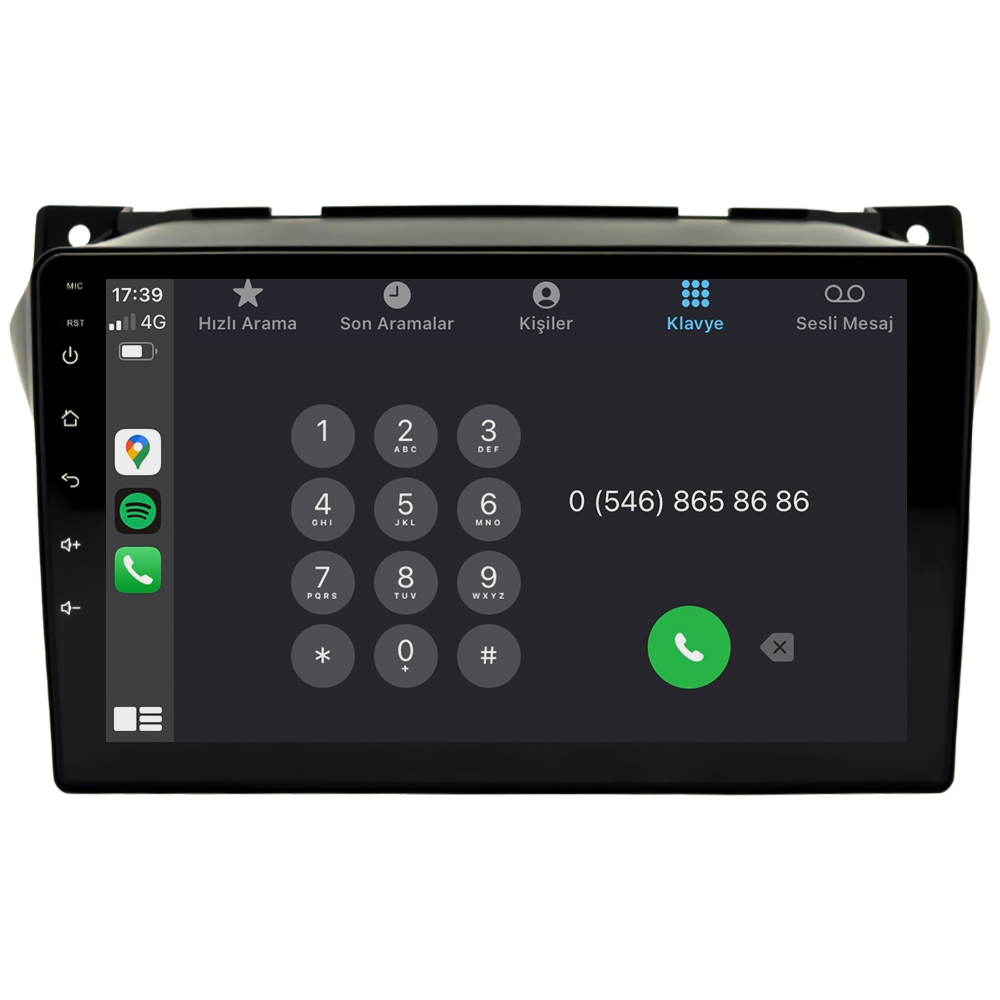 Suzuki Alto Android Multimedya Sistemi (2010-2011) CRV-4518X