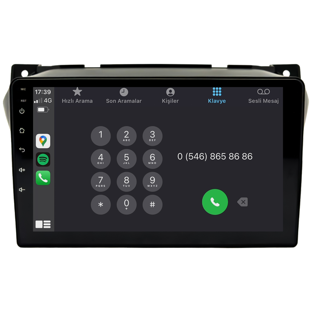 Suzuki Alto Android Multimedya Sistemi (2010-2011) CRV-4518X