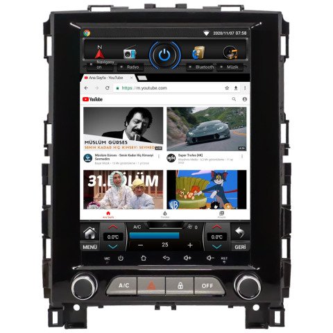 Renault Megane 4 Android Multimedya Sistemi (2016-2019)
