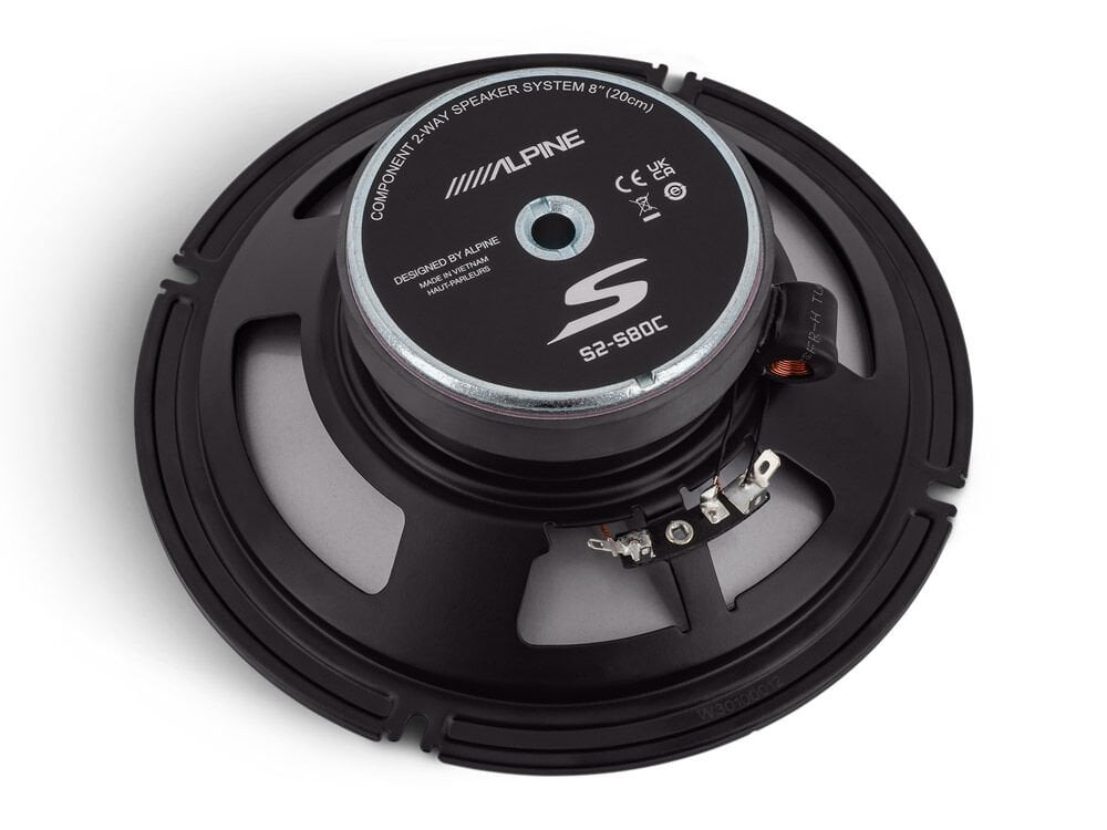 Alpine S2‑S80C S-Serisi Komponent Hoparlör Takımı (20cm)