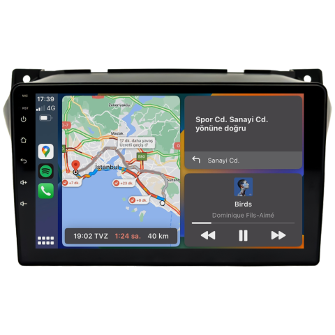 Suzuki Alto Android Multimedya Sistemi (2010-2011) CRV-4518XDA