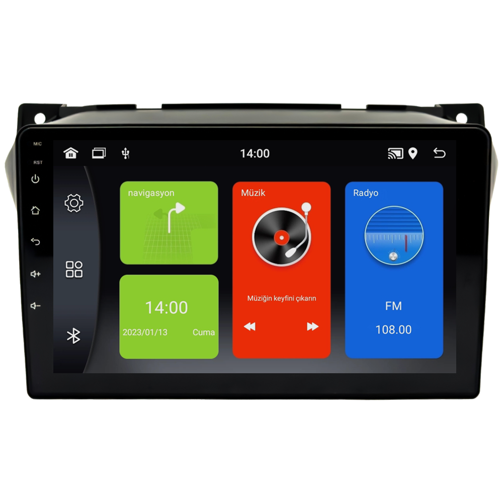 Suzuki Alto Android Multimedya Sistemi (2010-2011) CRV-4518XDA