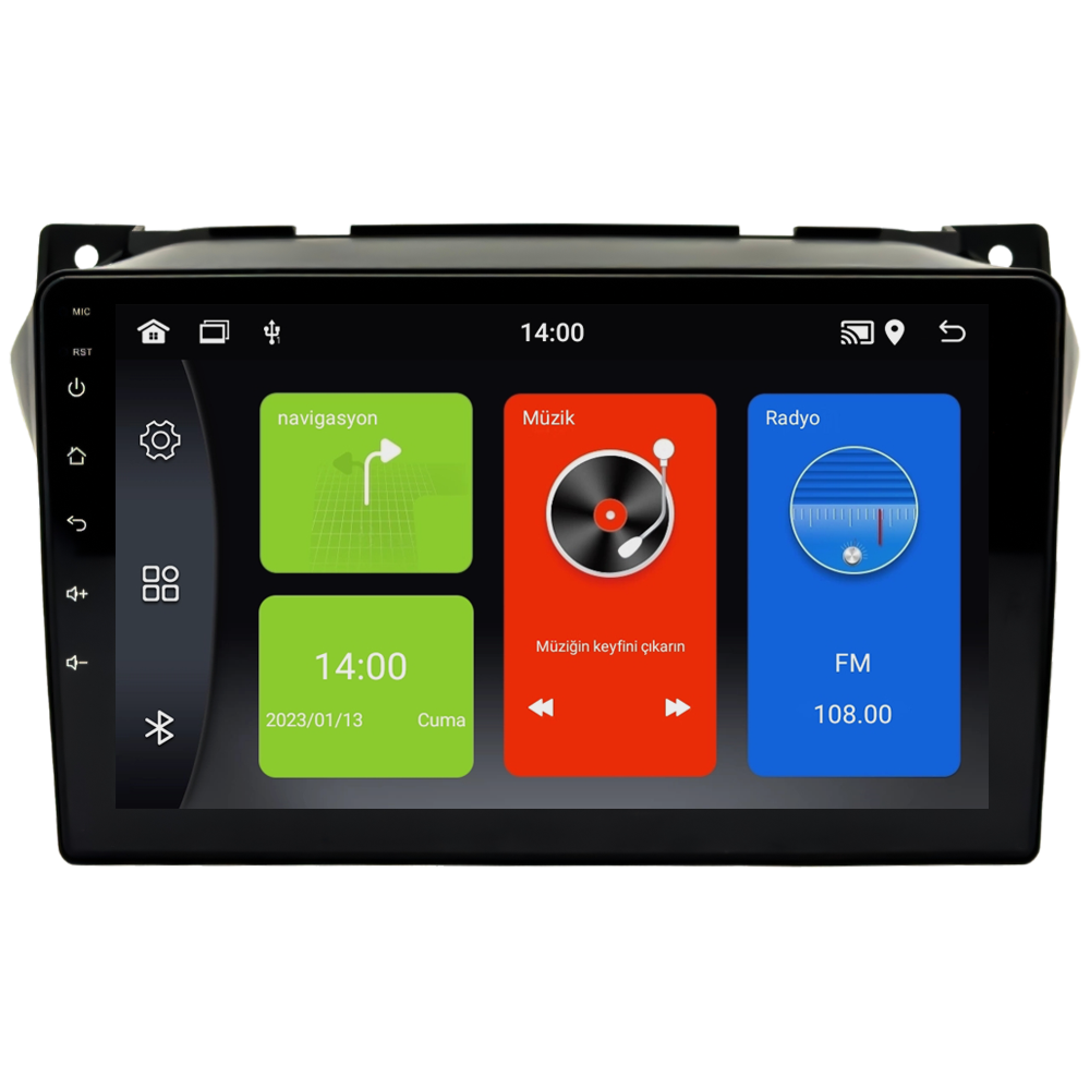 Suzuki Alto Android Multimedya Sistemi (2010-2011) CRV-4518XDA