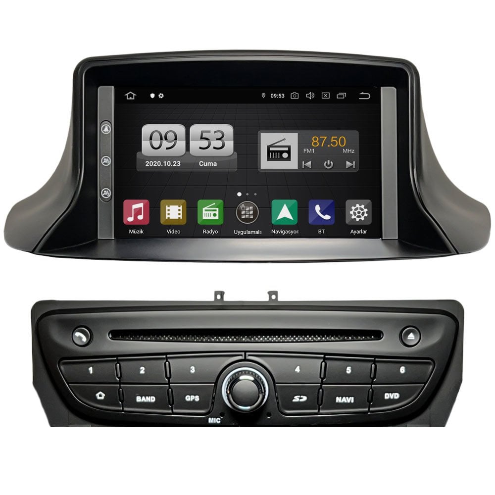 Renault Megane 3 Android Multimedya Sistemi (2010-2015)