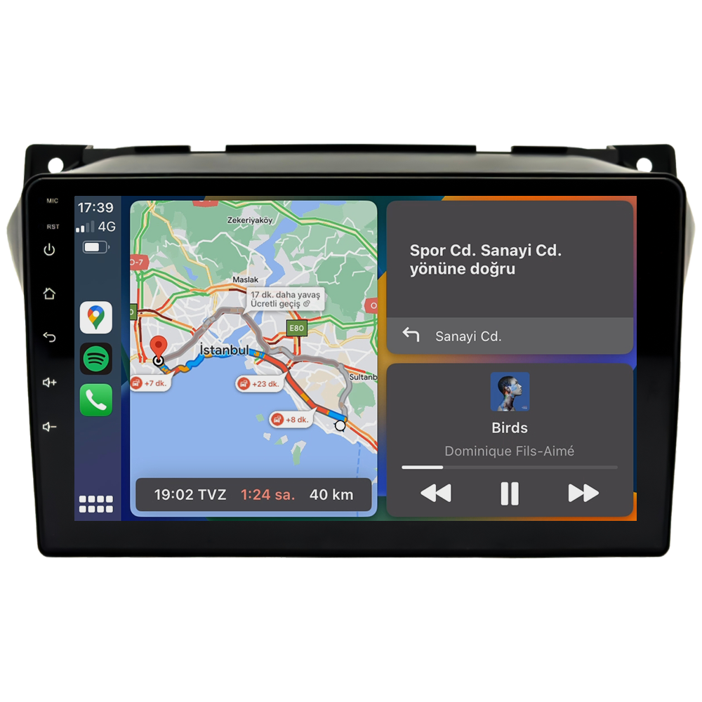 Suzuki Alto Android Multimedya Sistemi (2010-2011) CRV-4518XD