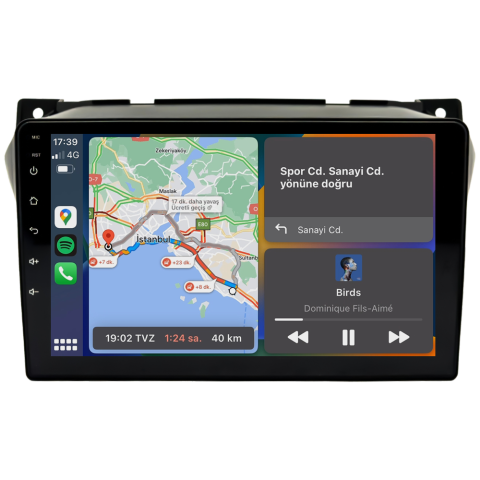 Suzuki Alto Android Multimedya Sistemi (2010-2011) CRV-4518XD