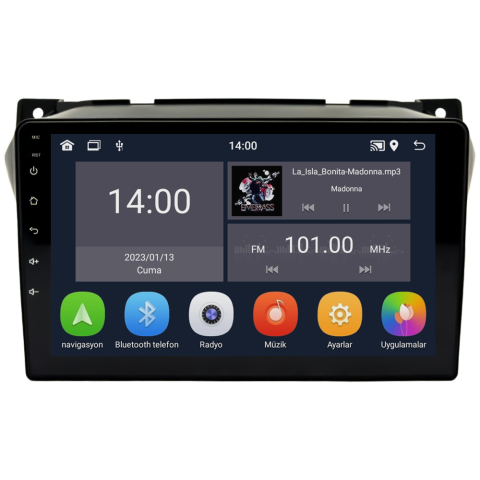 Suzuki Alto Android Multimedya Sistemi (2010-2011) CRV-4518XD