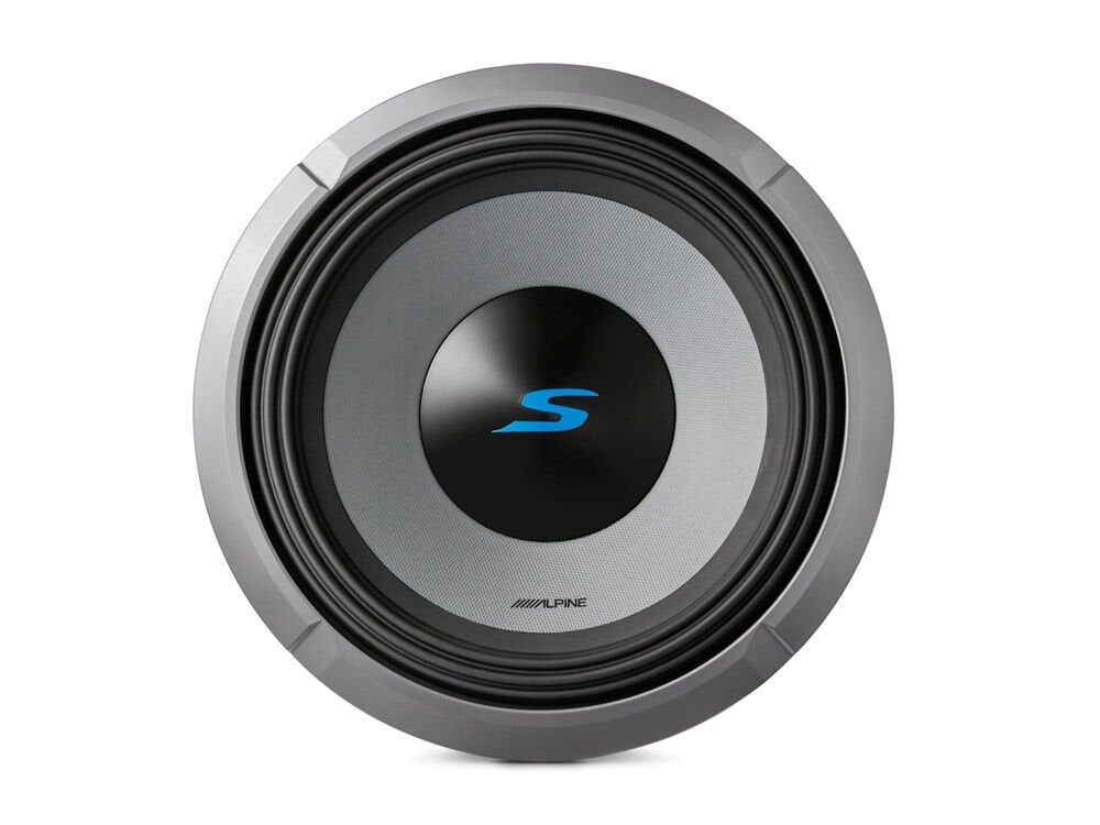 Alpine S2-W12D4 S-Serisi Çift 4 Ohm Subwoofer (30cm)