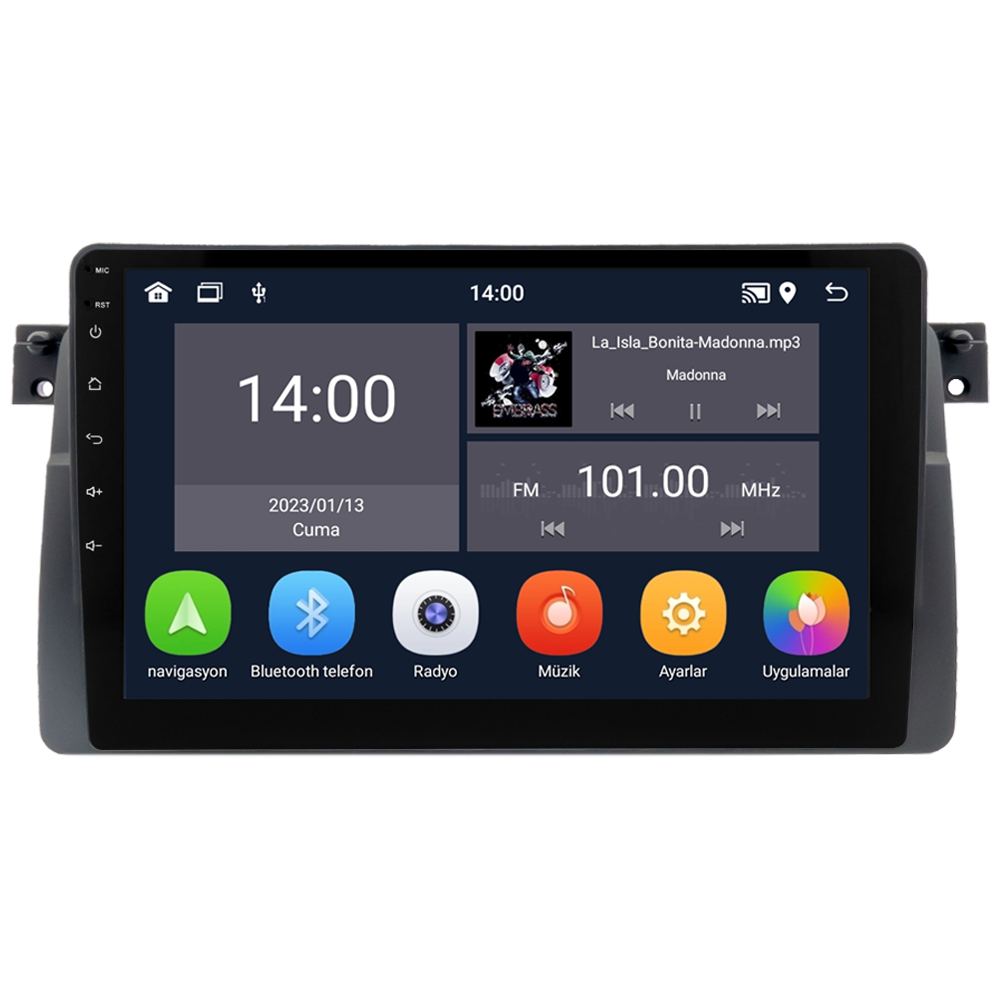 BMW 3 Serisi E46 Android Multimedya Sistemi (1997-2005)
