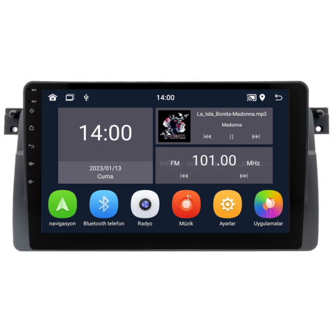 BMW 3 Serisi E46 Android Multimedya Sistemi (1997-2005) CRV-4032XD