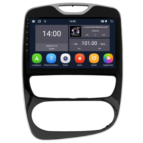 Renault Clio 4 Android Multimedya Sistemi (2017-2020)
