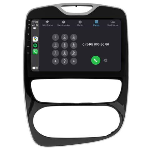 Renault Clio 4 Android Multimedya Sistemi (2017-2020)