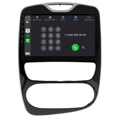 Renault Clio 4 Android Multimedya Sistemi (2017-2020)