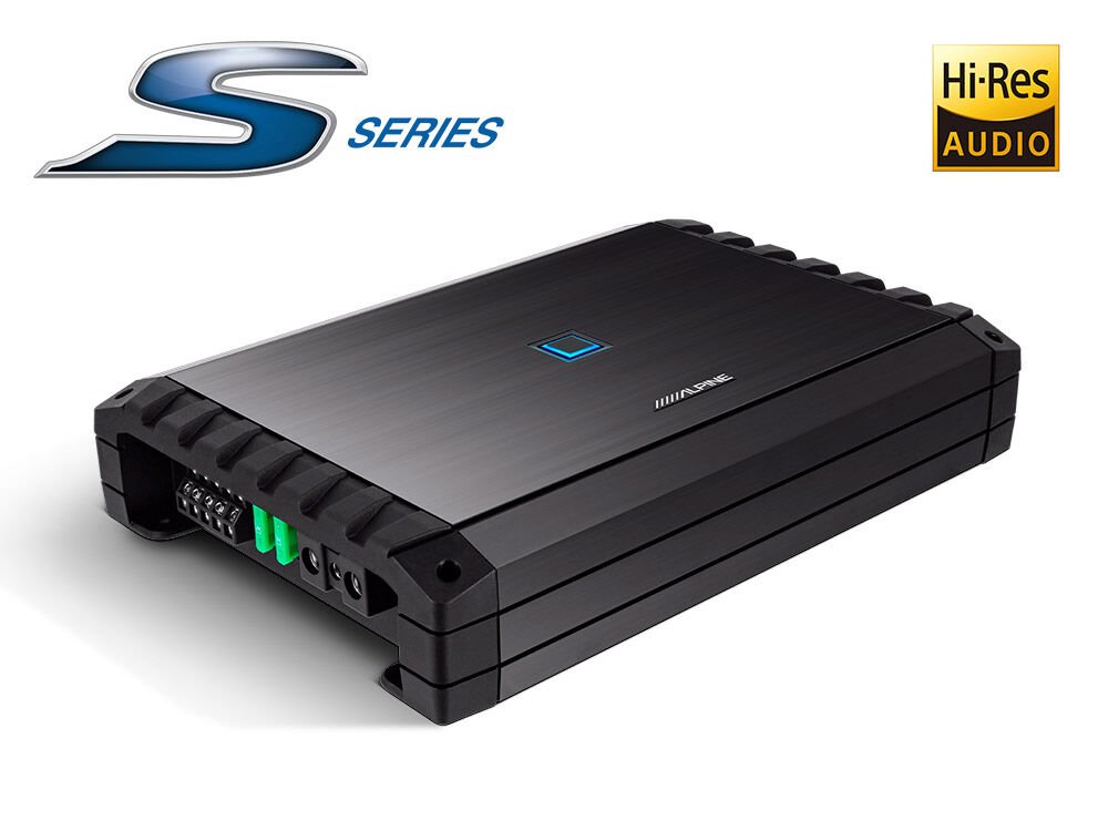 Alpine S2-A55V S-Serisi 5 Kanallı Amplifikatör