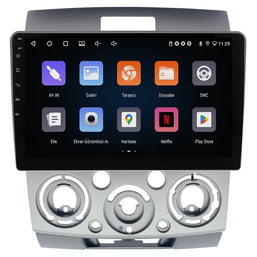Ford Ranger Android Multimedya Sistemi (2009-2011) CRV-4128XR