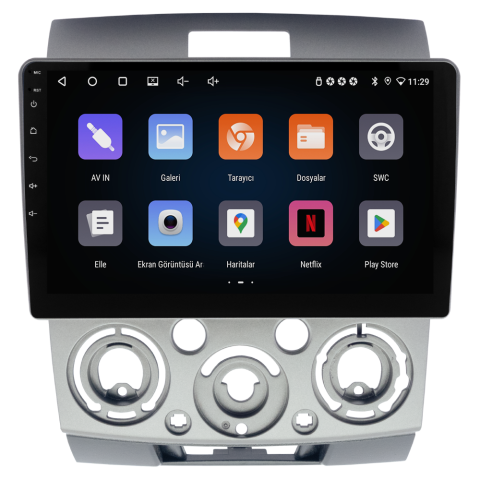 Ford Ranger Android Multimedya Sistemi (2009-2011) CRV-4128XR