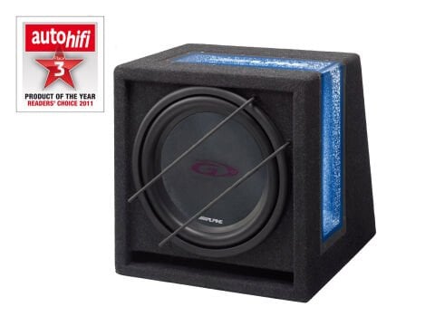 Alpine SBG-844BR Kullanıma Hazır Bas Refleks Subwoofer