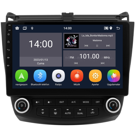 Honda Accord Android Multimedya Sistemi (2003-2008)