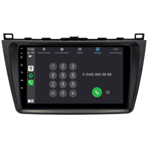 Mazda 6 Android Multimedya Sistemi (2009-2011) CRV-4591XD