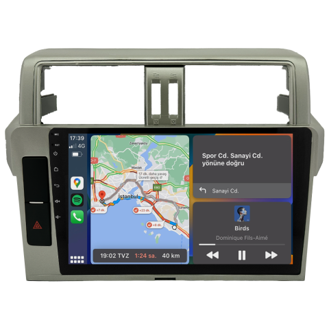 Toyota Prado Android Multimedya Sistemi (2014-2019) CRV-4555X